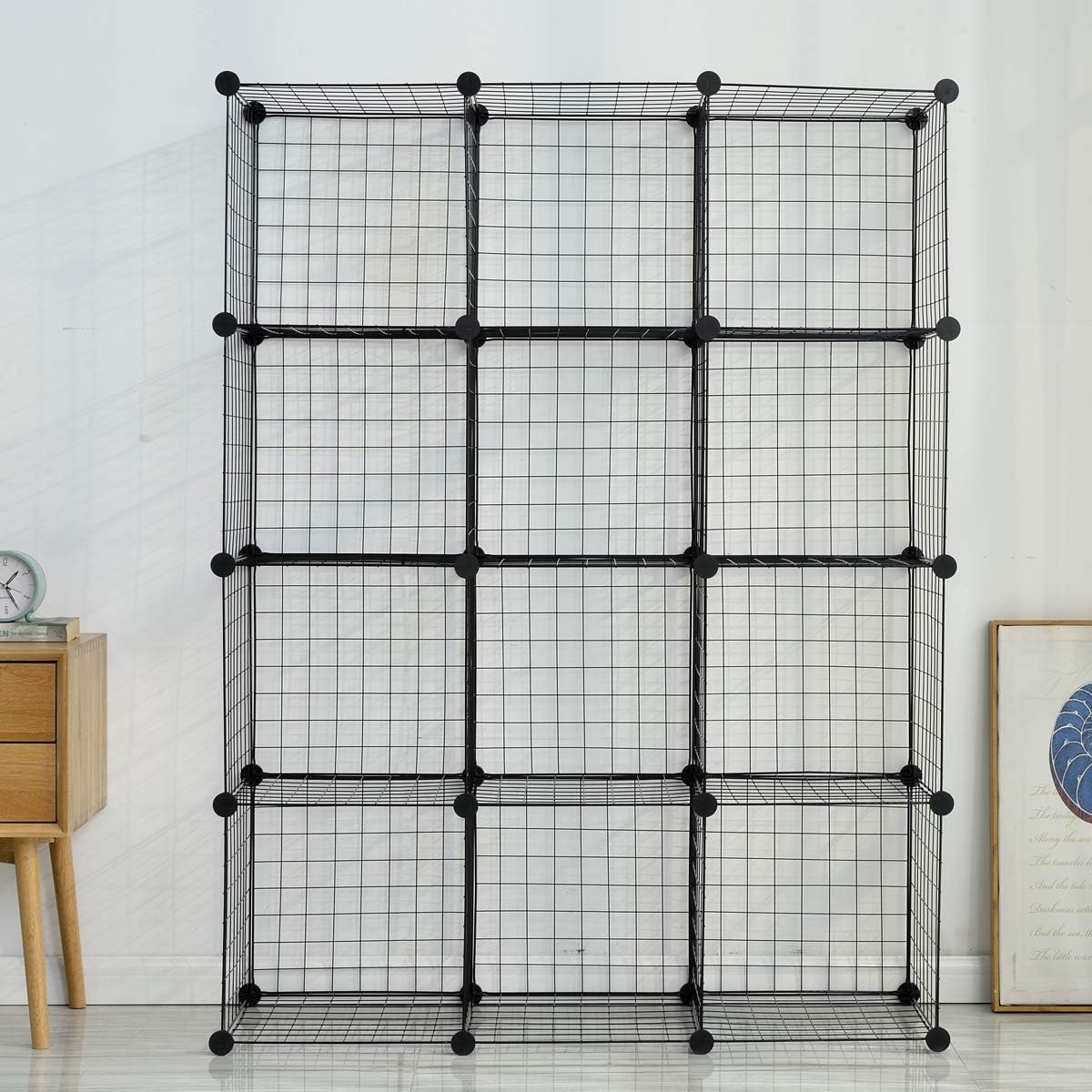 Cube Rangement - ModulCube™ - Noir - Accessoires Maison Design