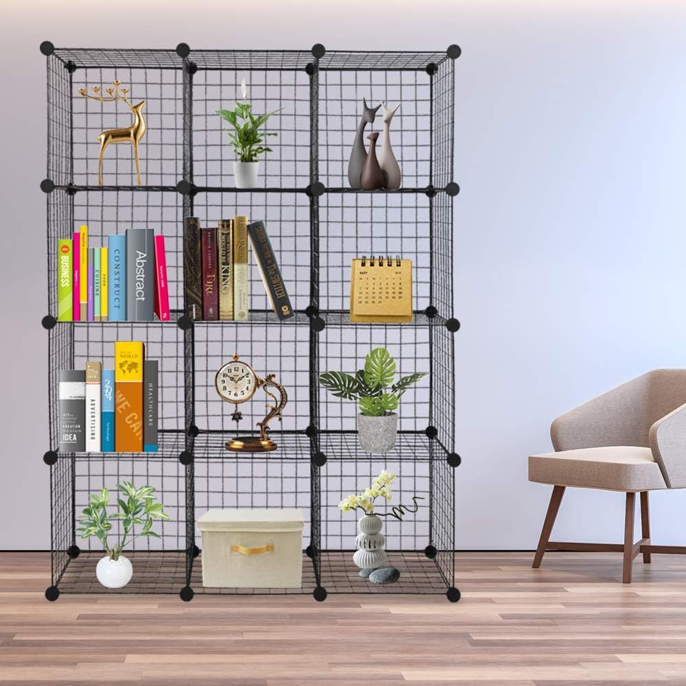 Cube Rangement - ModulCube™ - Noir - Accessoires Maison Design