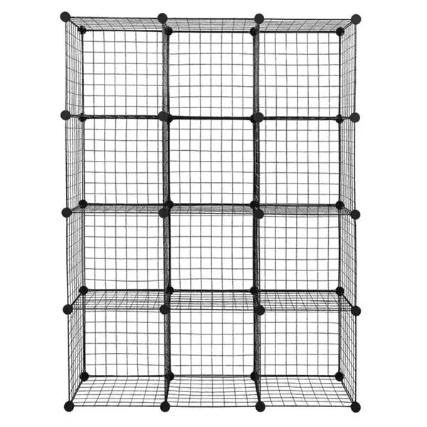 Cube Rangement - ModulCube™ - Noir - Accessoires Maison Design