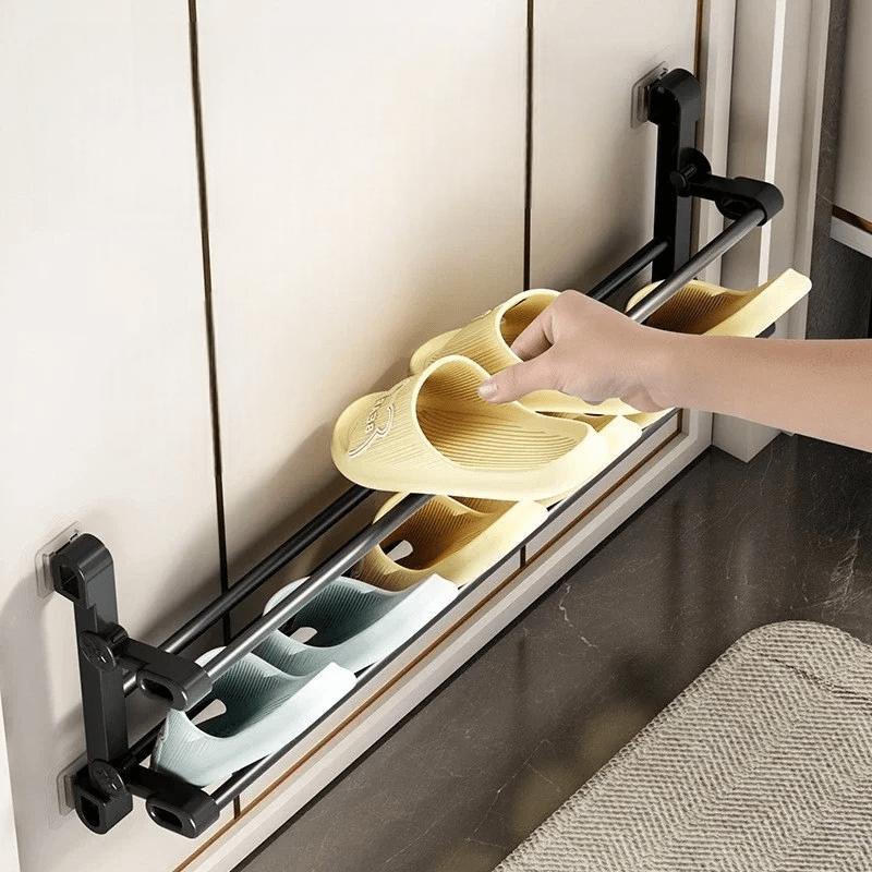 Étagère à Chaussures - BathroomShoeRack™ - Noir - Accessoires Maison Design