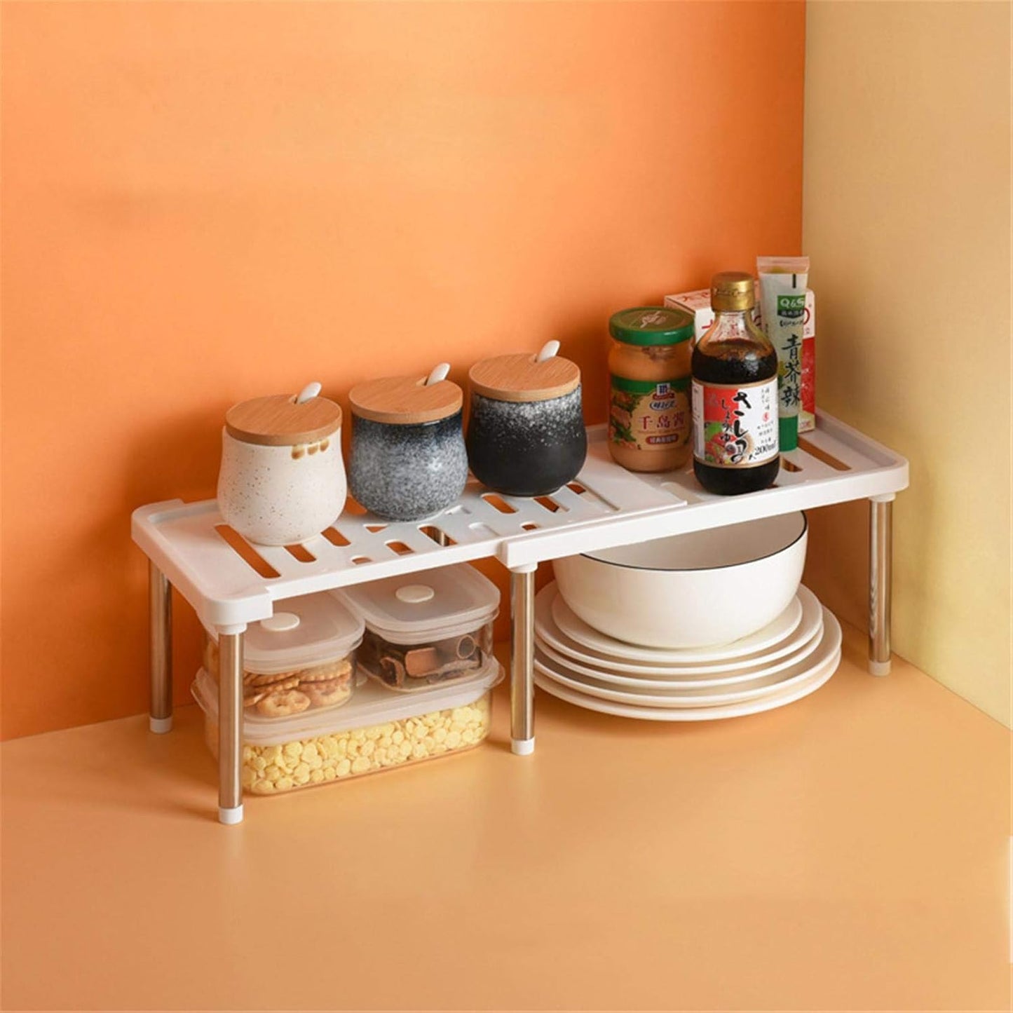 Étagère de Rangement - MultifunctionStorageRack™ - Blanc - Accessoires Maison Design
