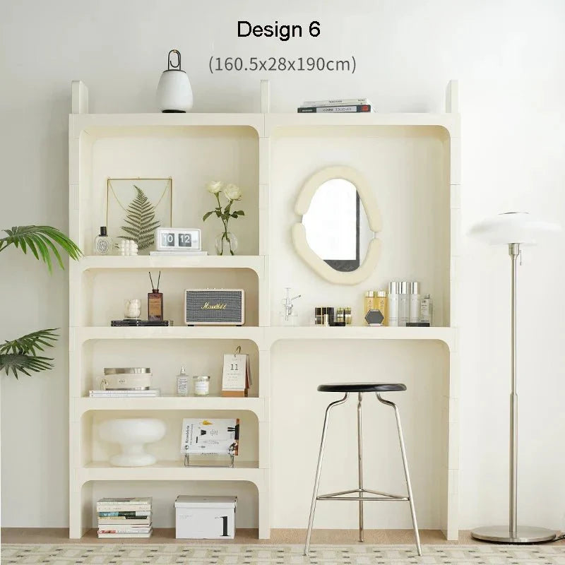 Étagère Modulable - ShelfCraft™ - Blanc - Rangement Élégance