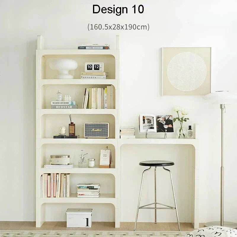 Étagère Modulable - ShelfCraft™ - Blanc - Rangement Élégance