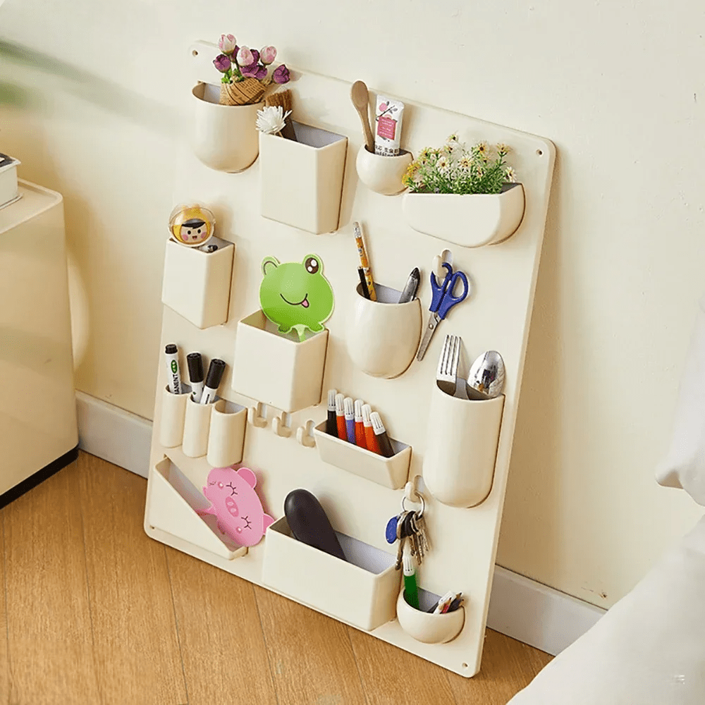 Organisateur Mural - WallHolder™ - Blanc - Accessoires Maison Design