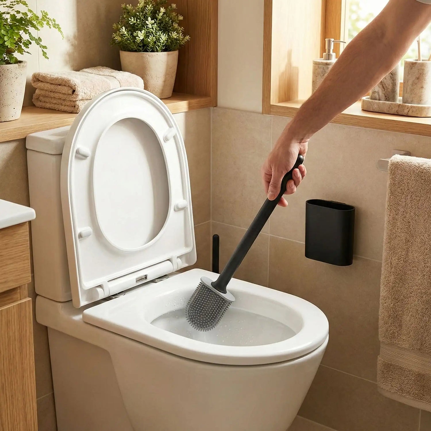 Brosse wc durable et minimaliste