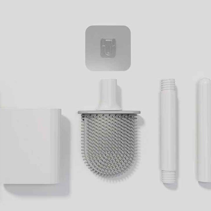 Brosse wc mini pour espace restreint, compacte et pratique