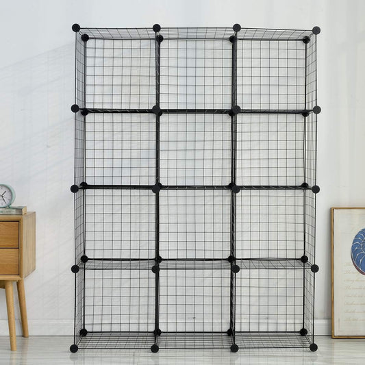 Cube Rangement - ModulCube™ - Noir - Accessoires Maison Design