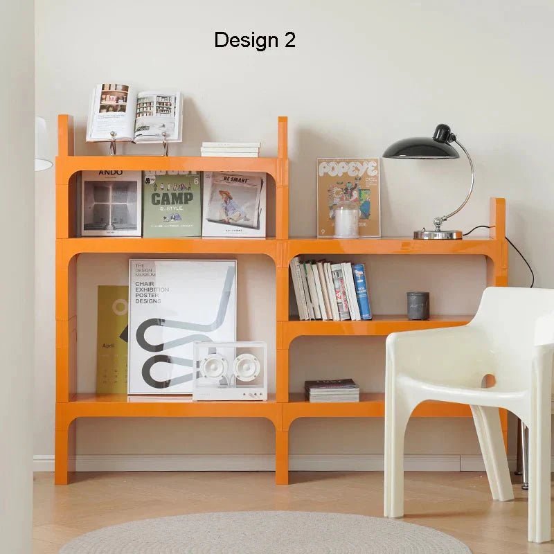 Étagère Modulable - ShelfCraft™ - Orange - Accessoires Maison Design