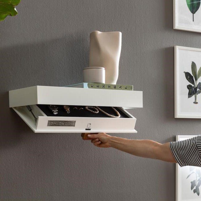 Étagère Murale - MagicShelf™ - Blanc Mat - Accessoires Maison Design