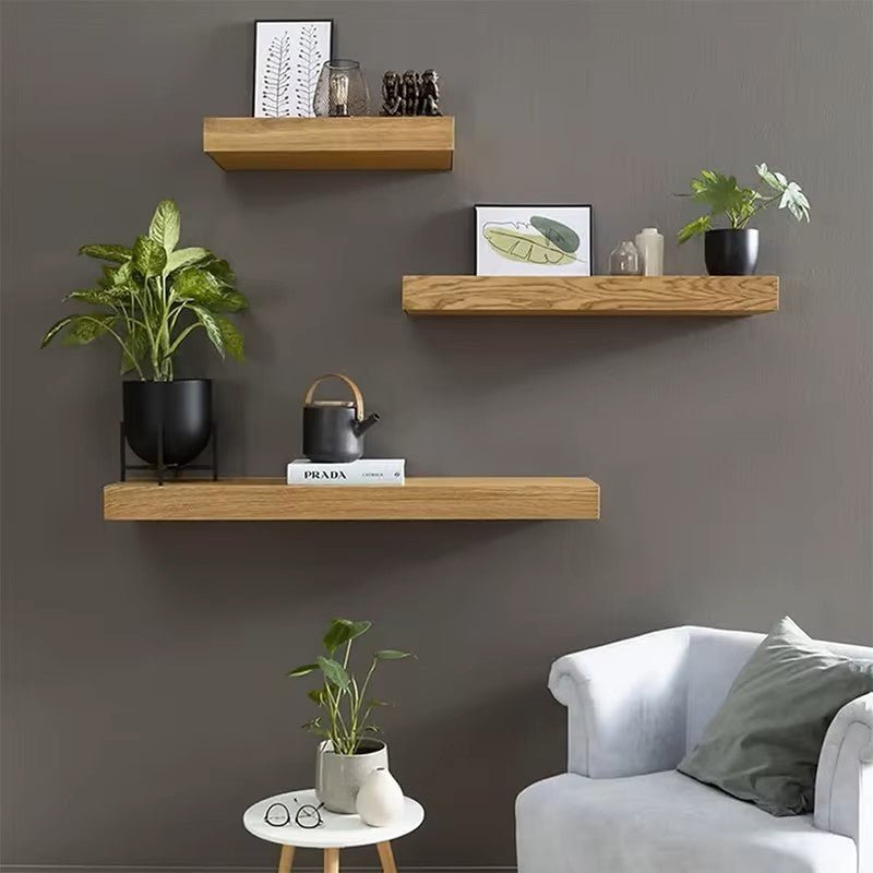 Étagère Murale - MagicShelf™ - Bois Naturel - Accessoires Maison Design