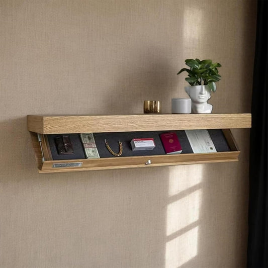 Étagère Murale - MagicShelf™ - Bois Naturel - Accessoires Maison Design