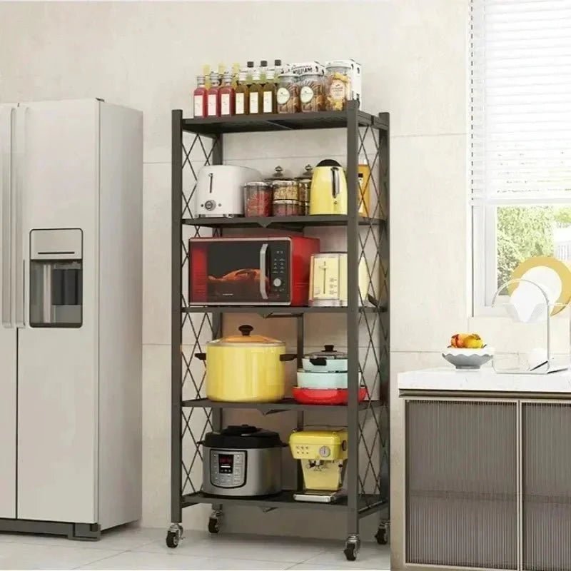 Meuble de Rangement - StorageRack™ - Noir - Accessoires Maison Design