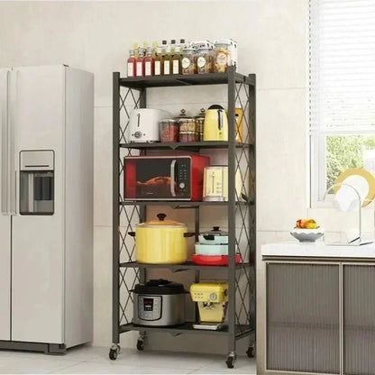 Meuble de Rangement - StorageRack™ - Noir - Accessoires Maison Design