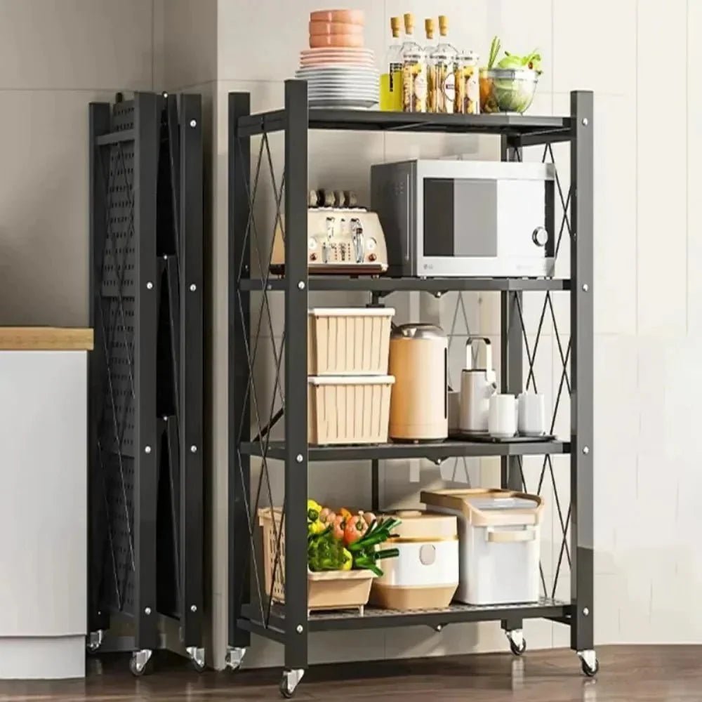 Meuble de Rangement - StorageRack™ - Noir - Accessoires Maison Design
