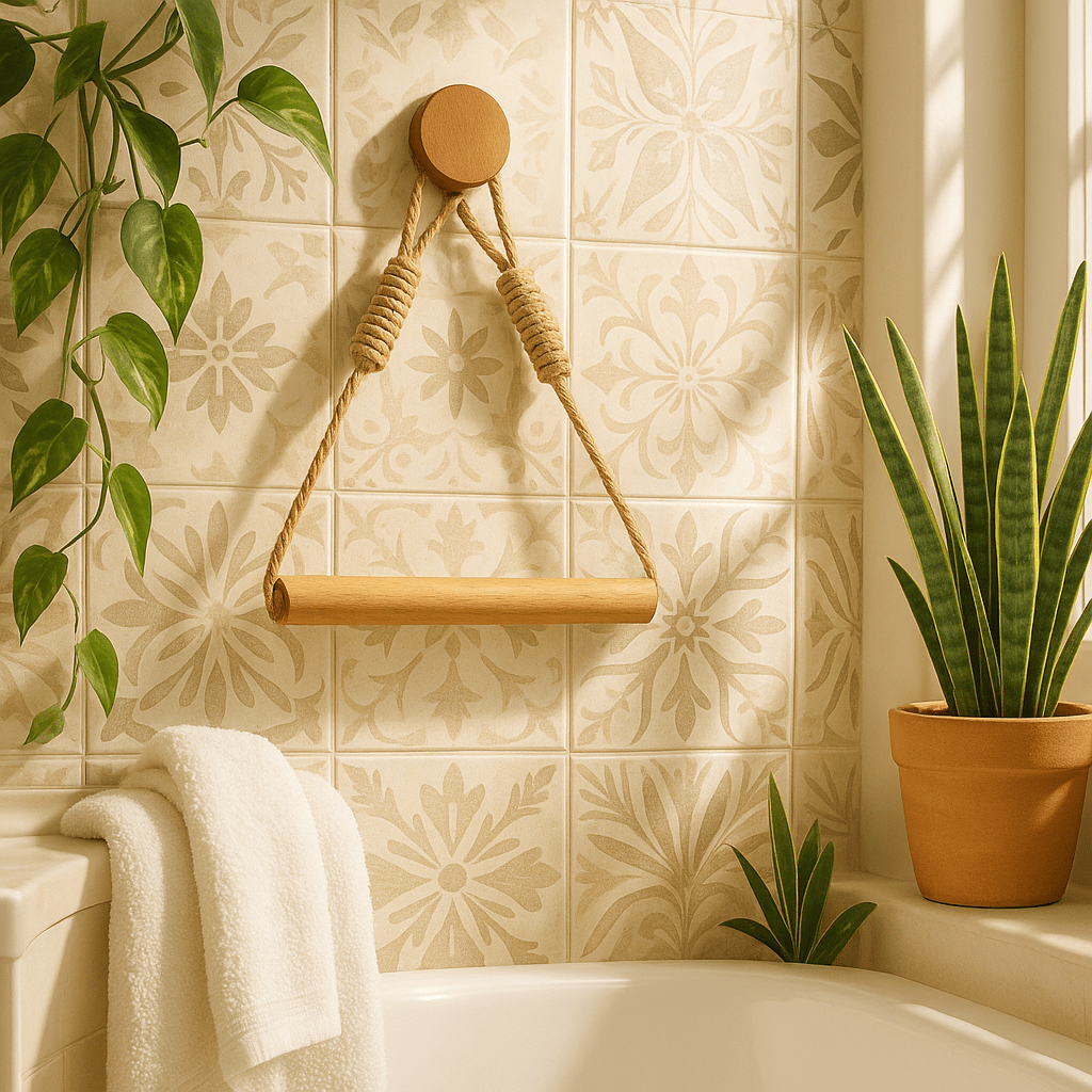 Porte papier toilette mural | Bambou™ - Accessoires Maison Design