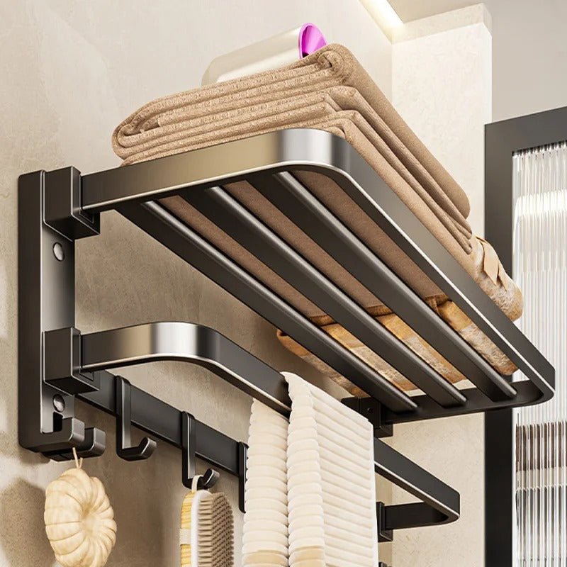 Porte serviette salle de bain | Aqualine™ - Accessoires Maison Design