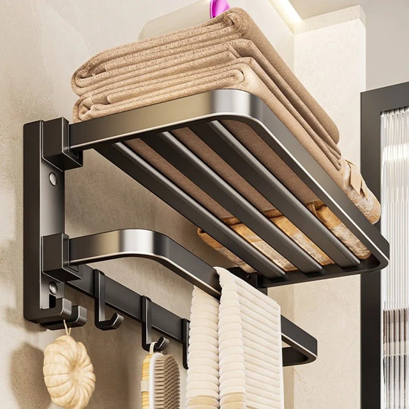 Porte serviette salle de bain | Aqualine™ - Accessoires Maison Design