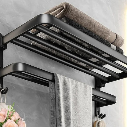 Porte serviette salle de bain | Aqualine™ - Accessoires Maison Design