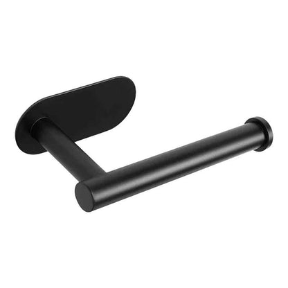 Support papier toilette roto noir résistant et pratique